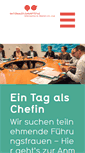 Mobile Screenshot of nationalerzukunftstag.ch