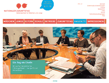 Tablet Screenshot of nationalerzukunftstag.ch